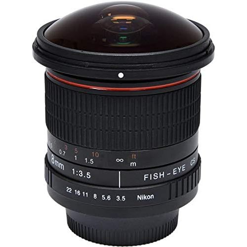  Vivitar 8mm f3.5 Fisheye Lens (for Canon EOS Cameras)