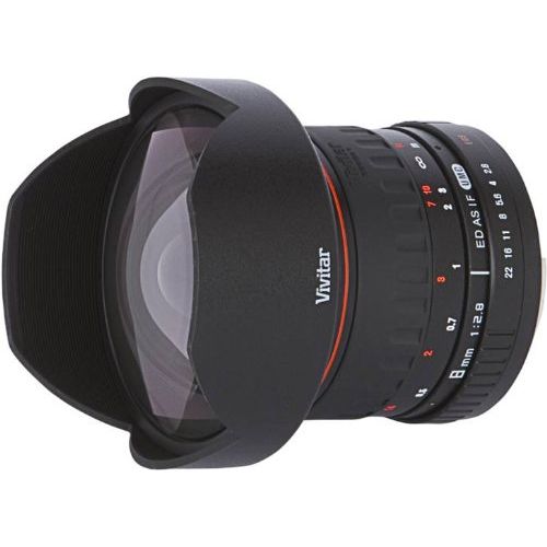  Vivitar 8mm F3.5 Fisheye Lens for Canon Digital SLR Cameras