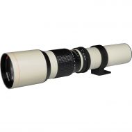 Vivitar 500mm f8.0 Telephoto Lens (T Mount) (White)