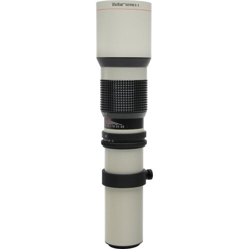  Vivitar 500mm f8.0 Telephoto Lens (T Mount) (White)