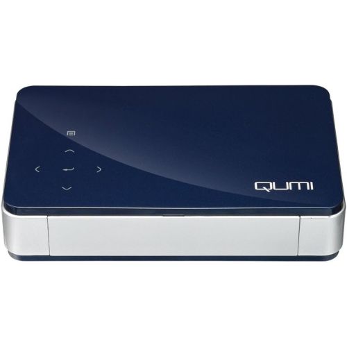  Vivitek Qumi Q5 500 Lumen WXGA HD 720p HDMI 3D-Ready Pocket DLP Projector with 4GB Memory (Red)