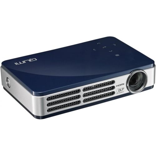  Vivitek Qumi Q5 500 Lumen WXGA HD 720p HDMI 3D-Ready Pocket DLP Projector with 4GB Memory (Red)