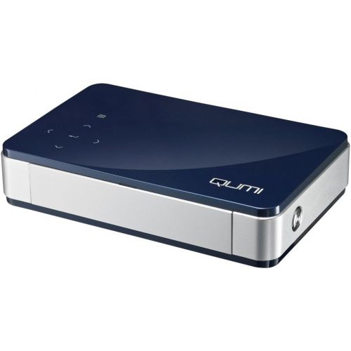  Vivitek Qumi Q5 500 Lumen WXGA HD 720p HDMI 3D-Ready Pocket DLP Projector with 4GB Memory (Black)