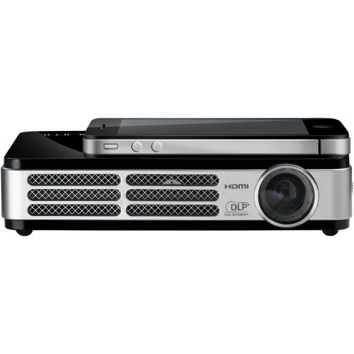  Vivitek Qumi Q5 500 Lumen WXGA HD 720p HDMI 3D-Ready Pocket DLP Projector with 4GB Memory (Black)