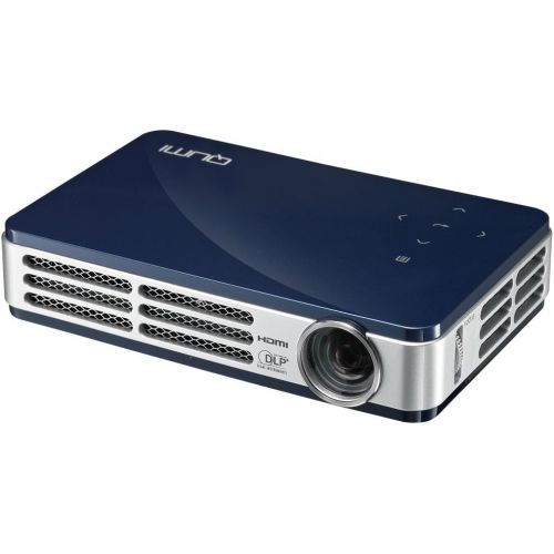  Vivitek Qumi Q5 500 Lumen WXGA HD 720p HDMI 3D-Ready Pocket DLP Projector with 4GB Memory (Black)