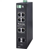 Vivotek AW-IHT-0800 8-Port Industrial Unmanaged PoE Switch