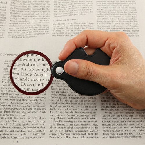  Vixen Optics P45 Pocket Reading Magnifier (Black)