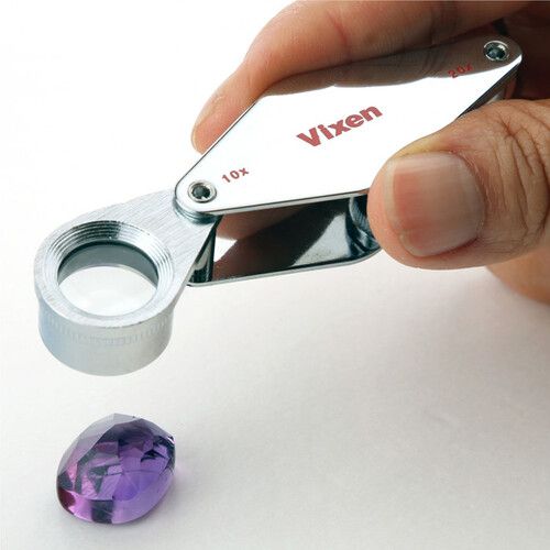  Vixen Optics D12-7 Metal Holder Magnifier