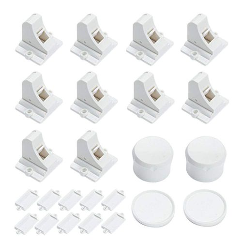  Baby Proofing Cabinet Magnetic Locks - Vkania 10 Locks 2 Keys Child Safety Cabinets Drawer Locks -...