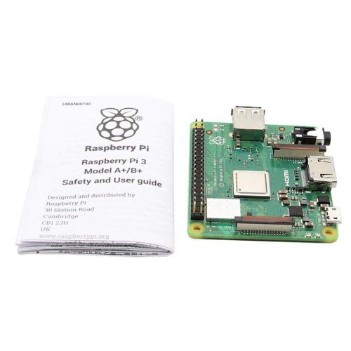  Vktech Raspberry Pi 3 Model A+(Plus) Raspberry Pi 3A+ with 2.4G 5G WiFi 4.2 Bluetooth Quad-core 1.4GHz Broadcom Processor