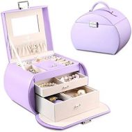 [아마존핫딜][아마존 핫딜] Vlando Princess Style Jewelry Box from Netherlands Design Team, Fabulous Girls Gift (Lavender)