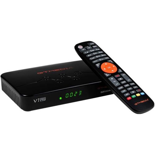  [아마존베스트]Vlogdeals [2020 Newest] GTMEDIA V7S2X HD 1080P FTA DVB-S2X H.265 HEVC 8bit Free to air Digital Satellite TV Receiver with USB WiFi Antenna Support Biss auto roll V7S Upgrade (New Generation