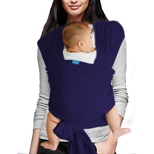  Vlokup Baby Wrap Carrier Sling for Newborn, Infant, Kids and Toddlers | Extra Soft, Comfortable, Breathable Natural Cotton Baby Holder | Breastfeeding Sling Great Baby Shower Gift