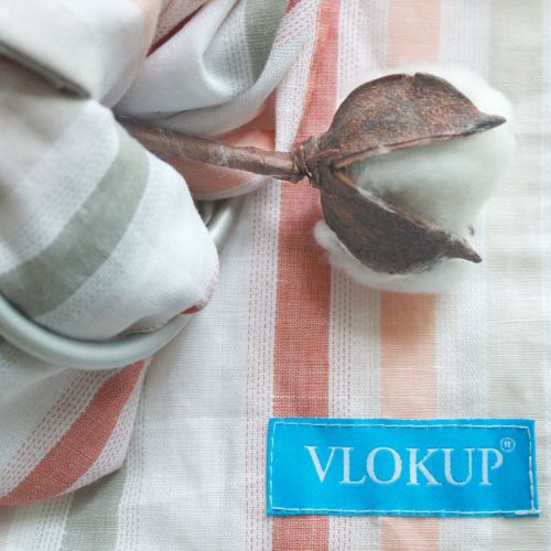  Vlokup Baby Ring Sling Baby Wrap Carrier - Extra Soft Linen and Cotton Baby Sling for Newborn, Infant, Toddlers, and Kids - Lightweight Breathable - Best Shower Gift for Boys or Gi