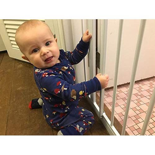  [아마존베스트]Vmaisi 4 Pack Baby Gates Wall Cups, Safety Wall Bumpers Guard Fit for Bottom of Gates, Doorway, Stairs, Baseboard, Work with Dog Pet Child Kid Pressure Mounted Gates