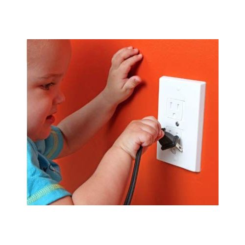  [아마존베스트]Vmaisi Outlet Covers ChildProof Plug Protector - VMAISI 62 Pack Baby Proofing Electrical Safety Outlet Plugs