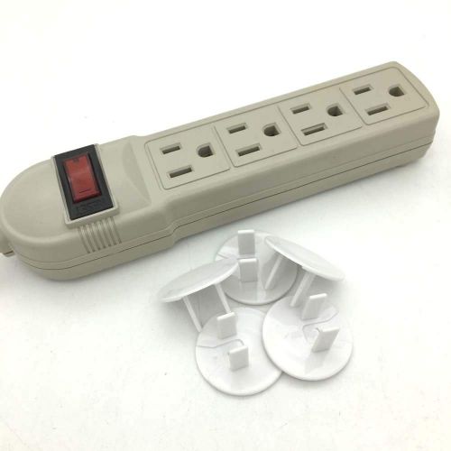  [아마존베스트]Vmaisi Outlet Covers ChildProof Plug Protector - VMAISI 62 Pack Baby Proofing Electrical Safety Outlet Plugs