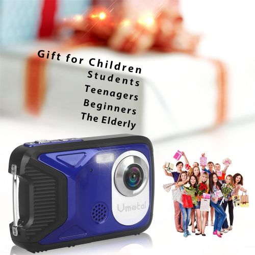  Vmotal Waterproof Camera Underwater 1080P Full HD 17FT Underwater Digital Cameras for Snorkeling 21MP Point and Shoot Camera Waterproof Digital Camera for Kids Childrens Teens Beginners S