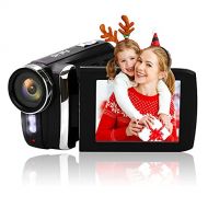 Video Camera Camcorder for Kids Vmotal Digital Camera Recorder Full HD 1080P 2.8 Inch 270 Degree Rotation LCD Flip Screen for Kids Children Beginner Teenager Gift