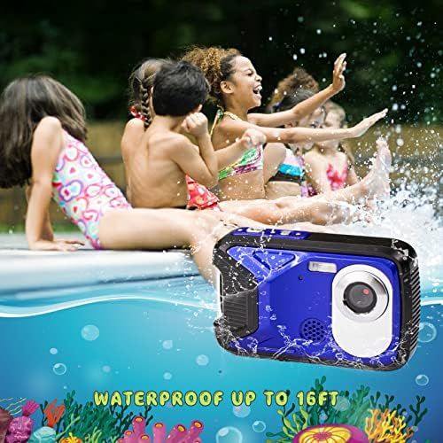  Vmotal Waterproof Camera Underwater 1080P Full HD 17FT Underwater Cameras for Snorkeling 21MP Point and Shoot Camera Waterproof Digital Camera for Kids Childrens Teens Beginners Swimming