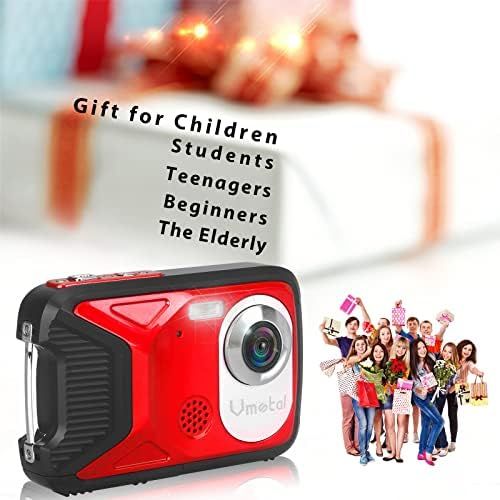  Vmotal Waterproof Digital Camera Full HD 1080P Underwater Camera 16 MP Underwater Camcorder Point and Shoot Camera Waterproof Camera for Kids Childrens Teens Beginners Snorkeling Swimming