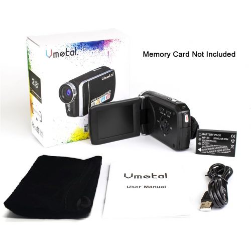  [아마존베스트]Vmotal GDV5250 Rechargeable Digital Camera FHD 1080P 12MP DV Camcorder 270 Degree LCD Rotating Screen Camcorder for Kids/Beginner/Elderly People