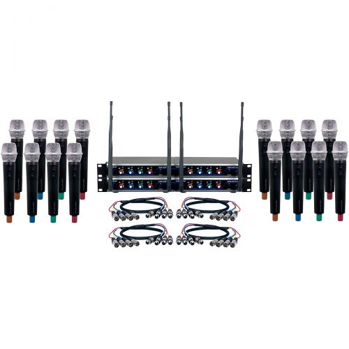  VocoPro},description:The Digital-Acapella-16 is VocoPros latest edition in quality and reliable microphone sets. Its a 16-channel wireless system configured with handheld microphon