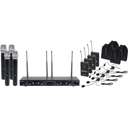  VocoPro DIGITAL-34-ULTRA Wireless System, Four Channels