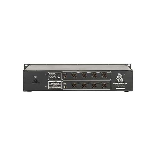  VocoPro 8 Channel UHF Wireless Mic System with M, BLACK (UHF8800XL)