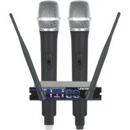 VocoPro UHF-28-9 Dual-Channel UHF Wireless Handheld Microphone System (9M: 915.0/ 9N: 918.7 MHz)