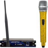 VocoPro UHF-18-J-Diamond Single-Channel Handheld Wireless Microphone System (905.8 MHz, Amber)