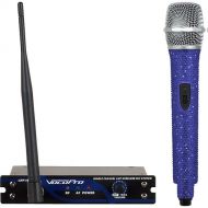 VocoPro UHF-18-P-Diamond Single-Channel Handheld Wireless Microphone System (927.2 MHz, Sapphire)