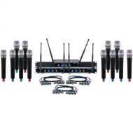 VocoPro Acapella-12 Twelve-Channel Digital Wireless System with Handheld Microphones