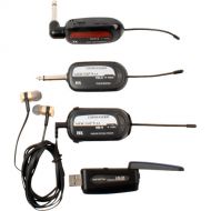 VocoPro PHR-9 Digital Wireless Guitar, Monitor, and Recording System with 90-Degree Angled Jack (900 MHz)