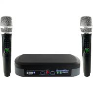 VocoPro SmartOke DSP Karaoke Mixer with Two Wireless Microphones for SmartTVs and Tablets