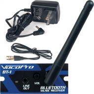 VocoPro BT-1L Professional Bluetooth Music Receiver with Power Adapter & 1/8