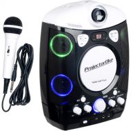 VocoPro ProjectorOke CD+G and Bluetooth-Enabled Karaoke System with LED Projector