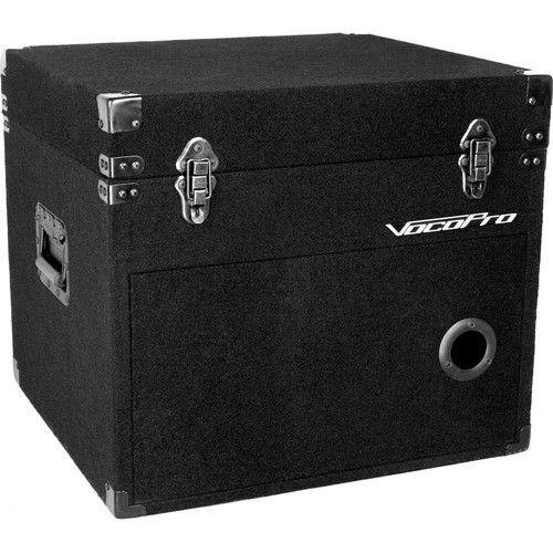  VocoPro Slanted Top Mixer Transport Case (12 RU)