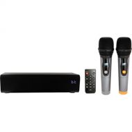 VocoPro KaraokePal 50W Bluetooth Karaoke System with Two Wireless Microphones (900 MHz)