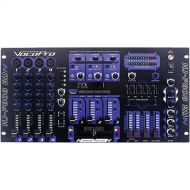 VocoPro KJ-7808 RV Karaoke/DJ/VJ Mixer with 4 Mic/Line and 3 Stereo Channels