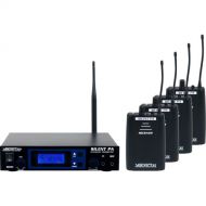 VocoPro SilentPA-PRACTICE 16-Channel UHF Wireless Audio Broadcast System with Stationary Transmitter