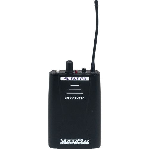  VocoPro SilentPA-PRACTICE 16-Channel UHF Wireless Audio Broadcast System with Stationary Transmitter