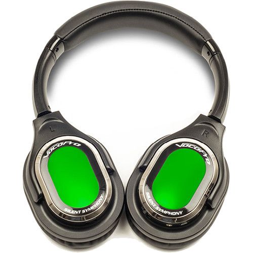  VocoPro SilentDisco-350 System with 3 Transmitters and 50 Wireless LED Headphones (900 MHz)