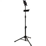 VocoPro MS-UT Universal Tablet Tripod Stand with Dual-Microphone Holder