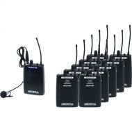 VocoPro SilentPA-Tour10 - Portable 16-Channel Wireless Listening System (Bodypack Transmitter, 10 Users)