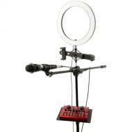 VocoPro Streamer-Live USB Audio Interface, Microphone, Stand, Ring Light, and Phone Mount Bundle