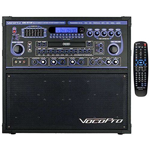  VocoPro Gig Star Professional Karaoke and Multi Format Entertainment System