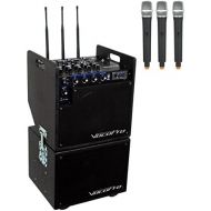 VocoPro Mobileman 2 Battery Powered P.A. System with Subwoofer