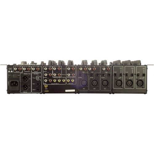  VocoPro KJM8000PROPLUS 9 Ch Pro KJDJ Mixer with Digital Key Control & 7 Band EQ