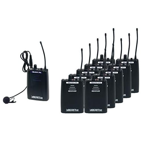  VocoPro VOCOPRO SilentPA-Tour10 16-Channel UHF Wireless Audio Broadcast System